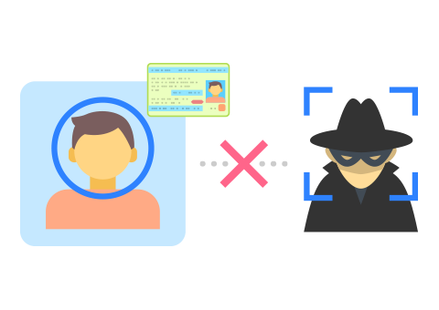 オンライン本人確認結果との顔照合